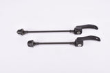 NOS Shimano Deore LX / SLX black quick release set, front and rear Skewer for 135 mm