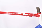 Gazelle Team Bike Team TVM-Gazelle vintage road bike frame set in 56.5 cm (c-t) / 55 cm (c-c) with Reynolds 531 Competiton tubing from 1996