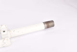 NOS 28" White Steel Fork with Eyelets for Fenders and Braze-on for a Dynamo