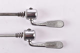 Campagnolo post CPSC quick release set Nuovo Tipo #1310 and #1311 front and rear Skewer from the 1970s - 80s