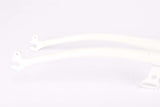 NOS 28" White Steel Fork with Eyelets for Fenders and Braze-on for a Dynamo
