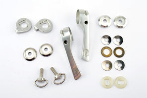 Campagnolo C-Record #0118074 braze-on friction shifters from the 1980s