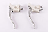 Campagnolo Super Record #4062 brake lever set with white shield logo hoods from the 1980s