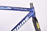 Winning Titanium frame in 51 cm (c-t) / 48 cm (c-c) with Titan tubing from the 1990s