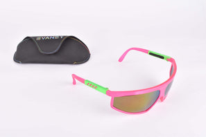 NOS Evaney pink/green Cycling Eyewear from the 1980s