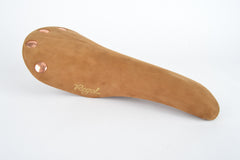 Selle San Marco Regal Leather Saddle Suede Chamois Leather/Brown