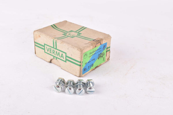 NOS Verma Mudguard Mounting Hardware Set, Bolts (10mm) Nuts and Washer #1110