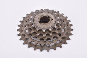 Suntour 8.8.8. Perfect 5-speed freewheel with 14-28 teeth and english thread from 1976