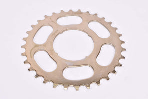 NOS Suntour Pro Compe #5 5-speed and 6-speed Cog, golden steel Freewheel Sprocket with 32 teeth from the 1970s - 1980s