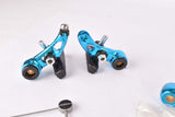 NOS blue anodized Tektro Cantilever Brake Set from the 1990s