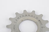 NOS Campagnolo Super Record / 50th anniversary #L-13 Aluminum 7-speed Freewheel Cog threaded on outside with 13 teeth from the 1980s