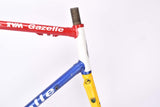 Gazelle Team Bike Team TVM-Gazelle vintage road bike frame set in 56.5 cm (c-t) / 55 cm (c-c) with Reynolds 531 Competiton tubing from 1996