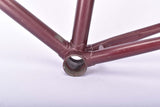 Purple Superia Apollo(??) vintage road bike frame in 60 cm (c-t) / 58.5 cm (c-c) with Ishiwata 022 Speed Gallant tubing from 1978 / 1979