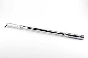NEW Silca Impero Cromato #Art. 72.20 bike pump in silver in 520-560mm from the 1980s NOS