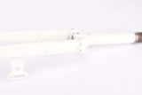 NOS 28" White Steel Fork with Eyelets for Fenders and Braze-on for a Dynamo