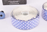 Deda Loop #DEDATAPE606 white and blue handlebar tape