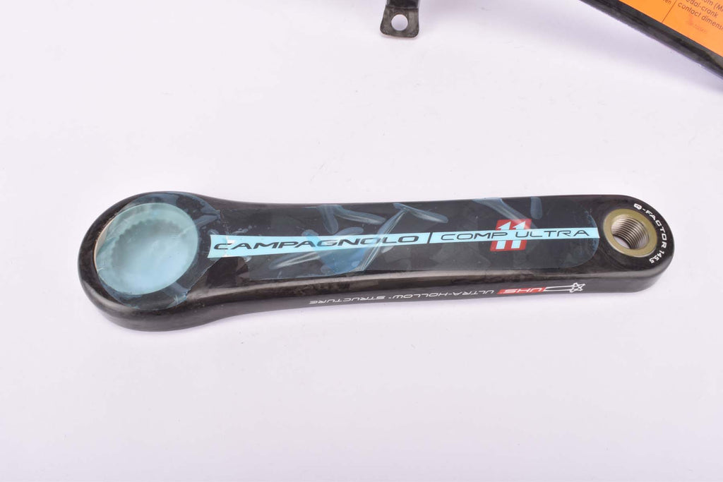 Pédalier Campagnolo Comp Ultra Over Torque Carbone 11 Vitesses - 175mm - Plateau 53/39 Dents - Neuf