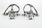 NOS HTI pedals including toeclips and straps from 1990s