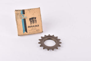 NOS/NIB first generation Shimano Dura-Ace Track / Pista #FA-200 / #SS-7500 (#247 10150) Steel Single Sprocket with english thread and 15 teeth from 1977