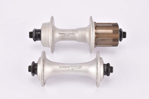 Shimano 105 SC #HB-1055 & FH-1055 7-speed Uniglide / Hyperglide hubset with 36 holes from1989