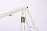 Red and White Gazelle Champion Mondial AB-Frame vintage road bike frame set in 63 cm (c-t) / 61 cm (c-c) with Reynolds 531c tubing from 1987
