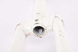 NOS 28" White Steel Fork with Eyelets for Fenders and Braze-on for a Dynamo
