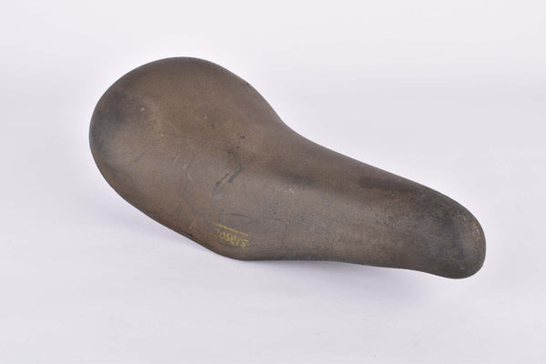 Brown Selle San Marco branded F. Moser Saddle from the 1970s