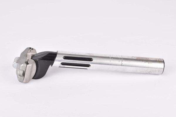 Gipiemme black fluted Seat Post in 27.2 diameter from the 1970s - 1980s