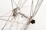 Wheelset with Araya 700c clincher rims and Shimano 600EX Arabesque first Gen.hubs from the 1970s