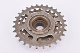 Suntour 8.8.8. Perfect 5-speed freewheel with 14-28 teeth and english thread from 1976