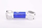 NOS Fondriest labled blue and silver ITM Millenium Carbon Super Over 1 1/8" ahead stem in size 110mm with 31.8mm bar clamp size