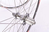 28" (700C / 622mm) radial laced Easton Orion II Wheelset with asymmetric clincher Rims and Velomax Hubs
