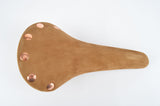 Selle San Marco Regal Leather Saddle Suede Chamois Leather/Brown