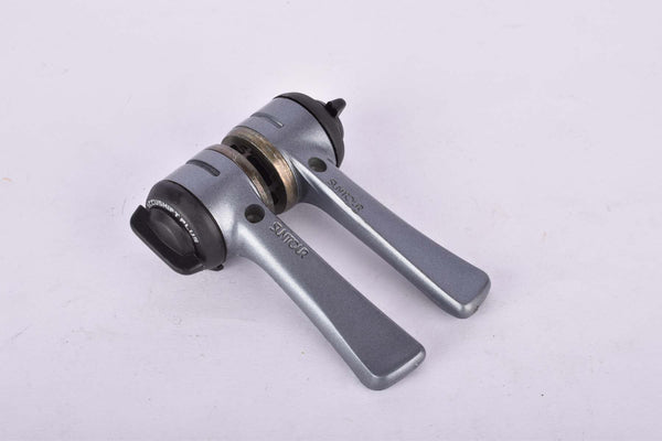 NOS Suntour Blaze braze-on 7-speed Accushift Plus Gear Lever Shifter Set from the late 1980s - 1990s