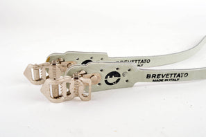 NEW Errebi Leather Toe Straps from the 1980s NOS
