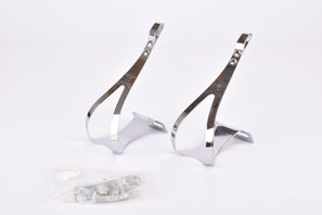 NOS REG Special #74 chromed steel toe clip set