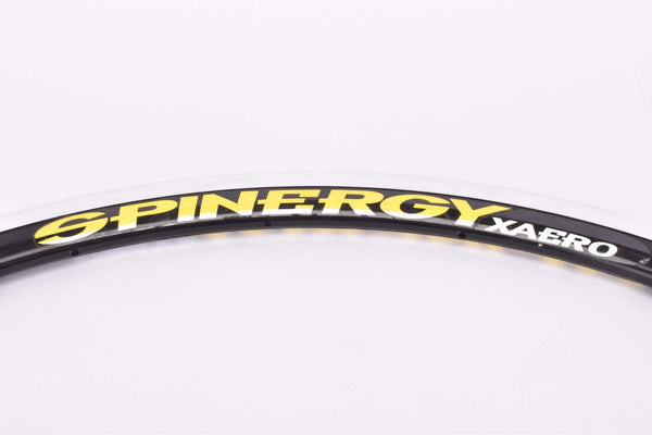 NOS black FiR Spinergy Xaero single high profile clincher Rim in 700c/622mm with 20 holes