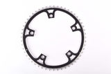 black anodized Gipiemme Crono Sprint Chainring in 52 teeth and 144 BCD from the 1980s