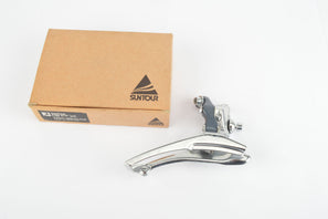 NOS/NIB Suntour GPX #FD-GP00-SSB Braze-on Front Derailleur from 1988