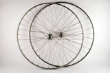 Wheelset with Nisi Toro Tubular rims and Campagnolo Gran Sport hubs from the 1970s