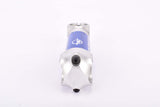 NOS Fondriest labled blue and silver ITM Millenium Carbon Super Over 1 1/8" ahead stem in size 110mm with 31.8mm bar clamp size