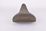 Brown Selle San Marco branded F. Moser Saddle from the 1970s