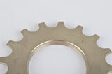 NOS Shimano 6 speed Uniglide Cog, threaded on inside, with 15 teeth