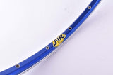 NOS Fir SC 200 blue anodized single Clincher Rim in 28"/622mm (700C) with 24 holes