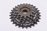 Shimano 3.3.3. Multiple 5-speed freewheel with 14-28 teeth and english thread from the 1960s - 70s