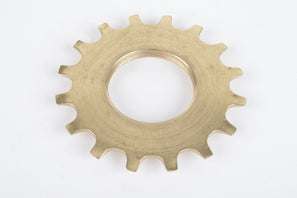 NOS Golden Shimano Dura Ace 6 speed Uniglide Top Sprocket with 16 teeth