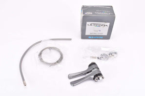 NOS/NIB Shimano 600 Ultegra #SL-6400 braze-on 6-speed / 7-speed gear lever shifter set from the 1980s - 1990s