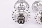 Campagnolo Chorus #722/101 Hub Set with 36 holes and english thread from the 1980s