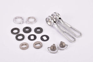Campagnolo Record / Super Record #1014 (#1013/5 & #1013/6) milled braze-on Gear Lever Shifter Set from the 1970s