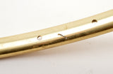 NEW Nisi gold anodized single Tubular Rim 700c/622mm with 36 holes from the 1980s NOS